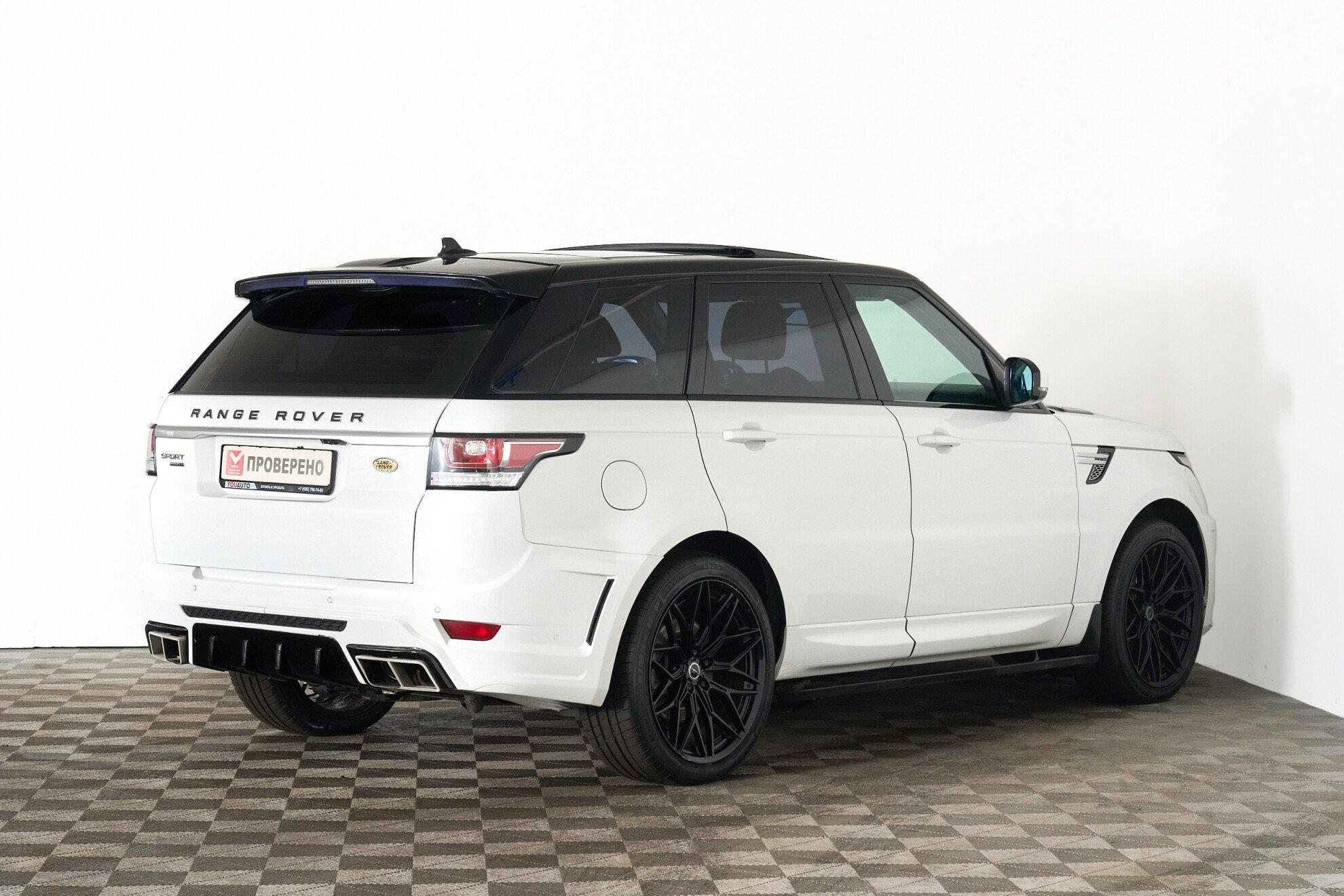 Land Rover Range Rover Sport 2016, белый