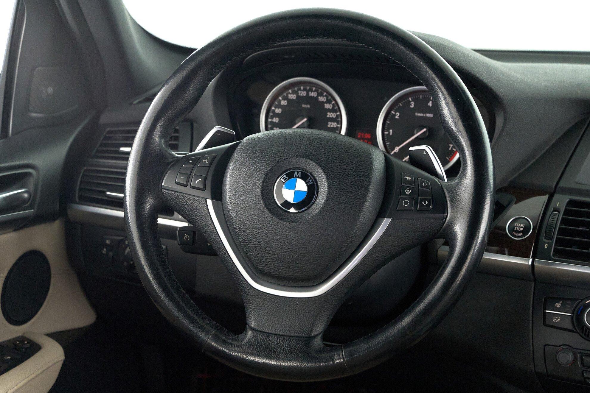 BMW X6 2012, синий