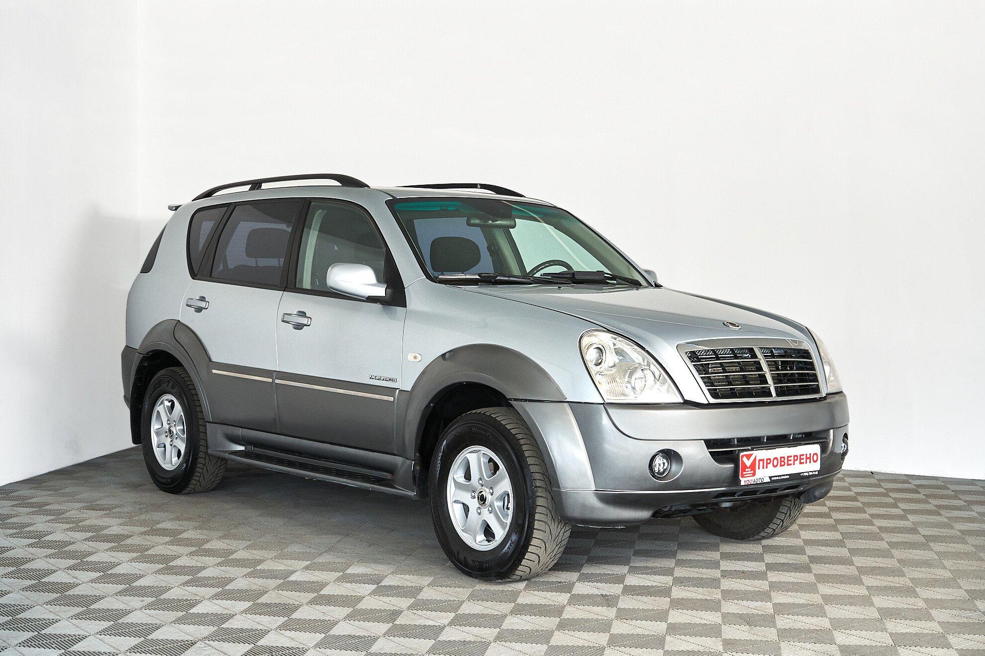 SsangYong Rexton 2007, серебряный
