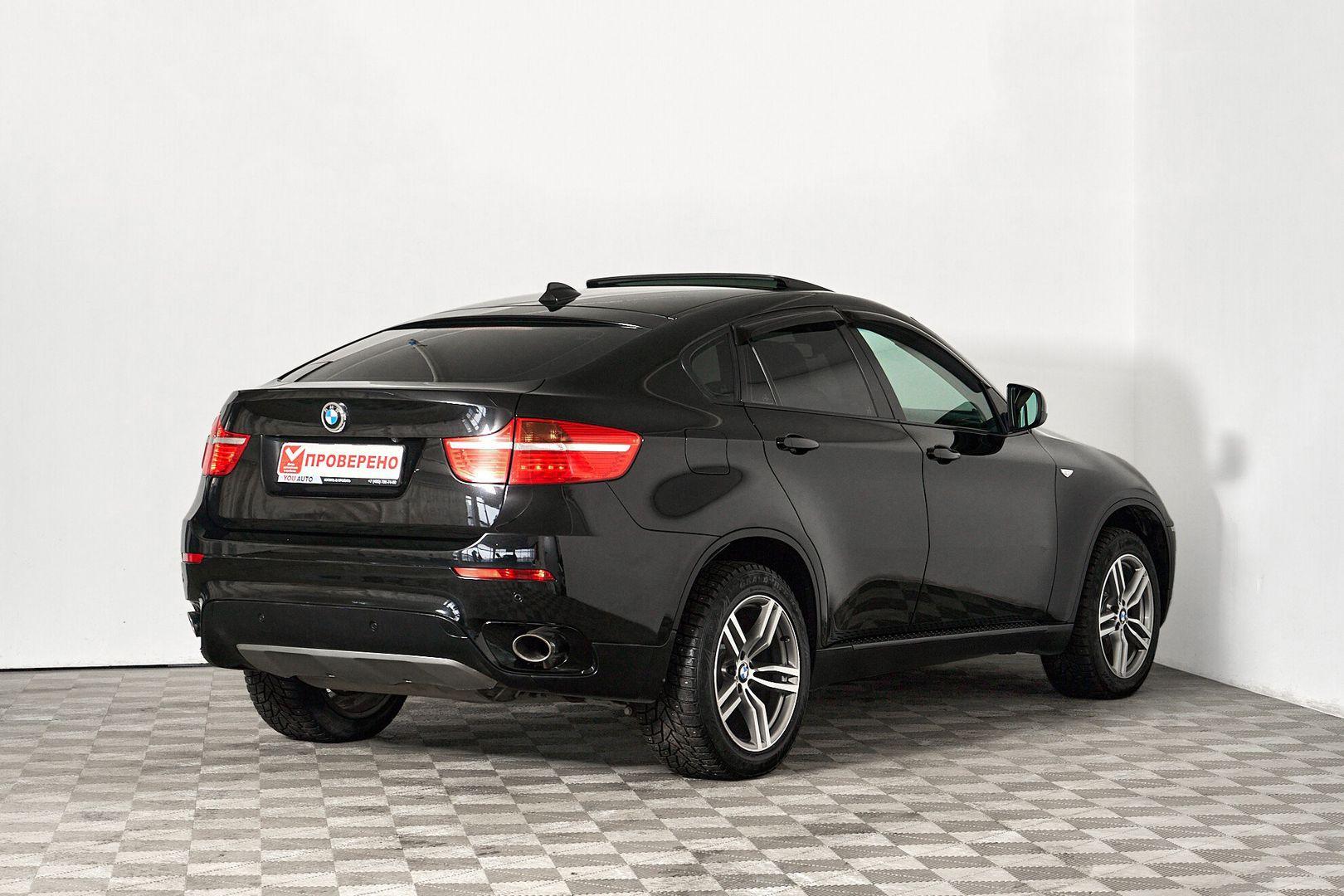 BMW X6 2010, черный