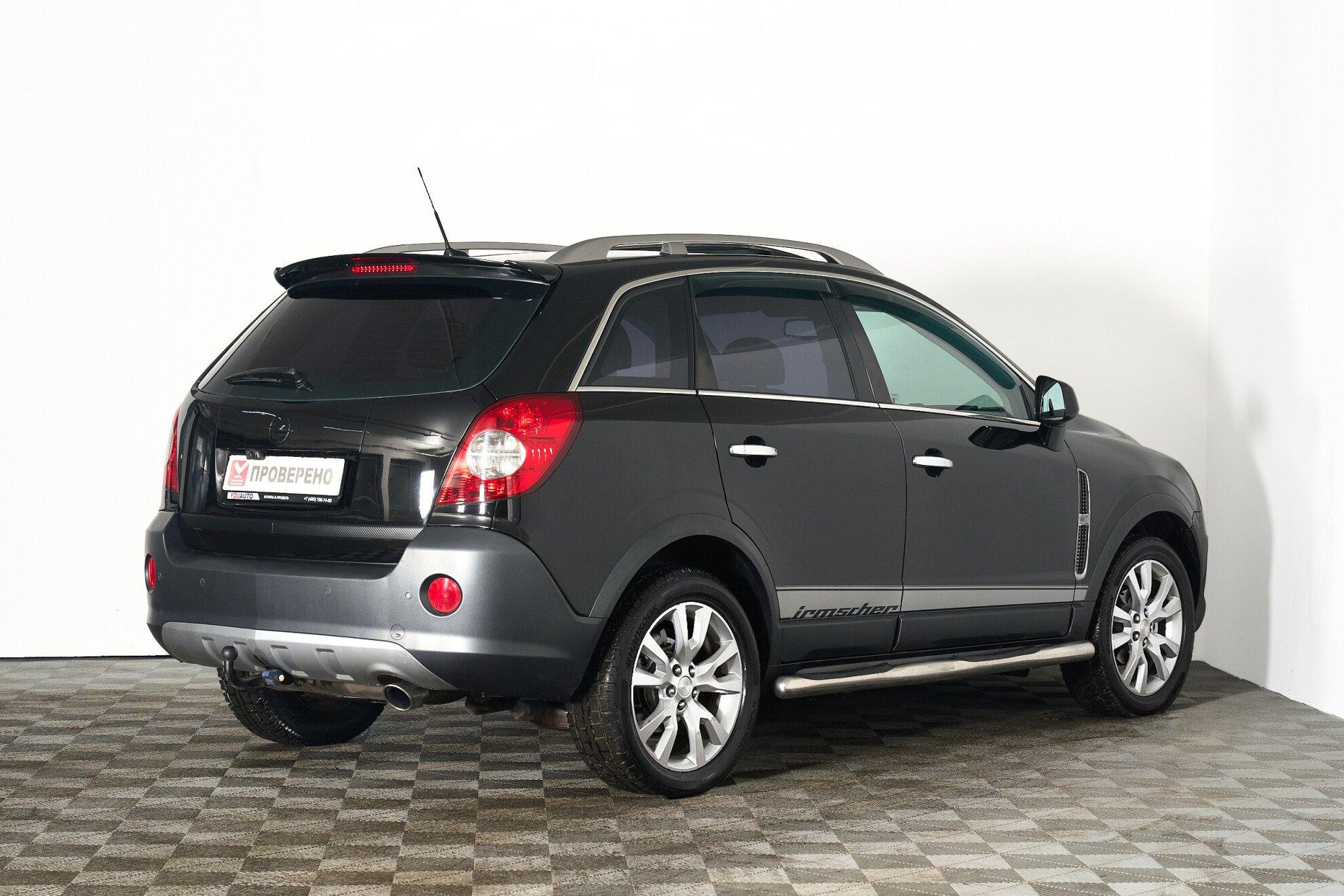 Opel Antara 2007, черный