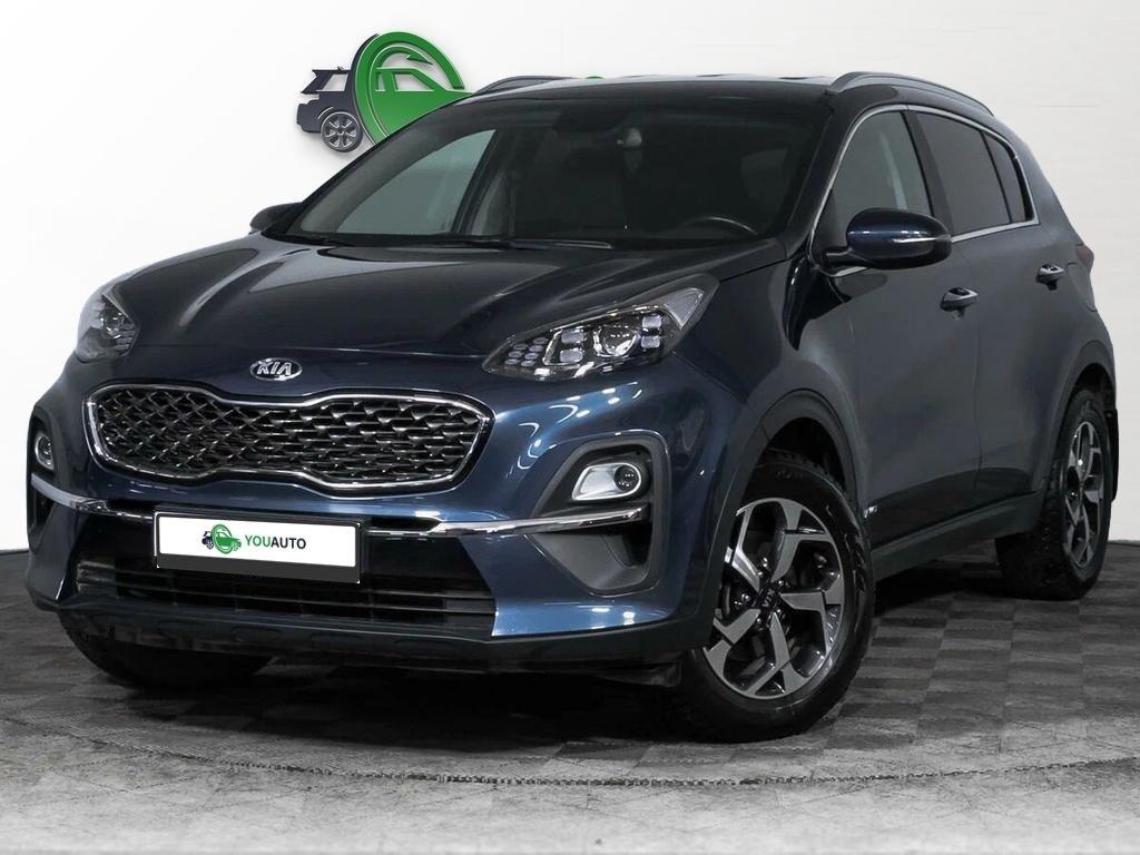Kia Sportage 2020, синий
