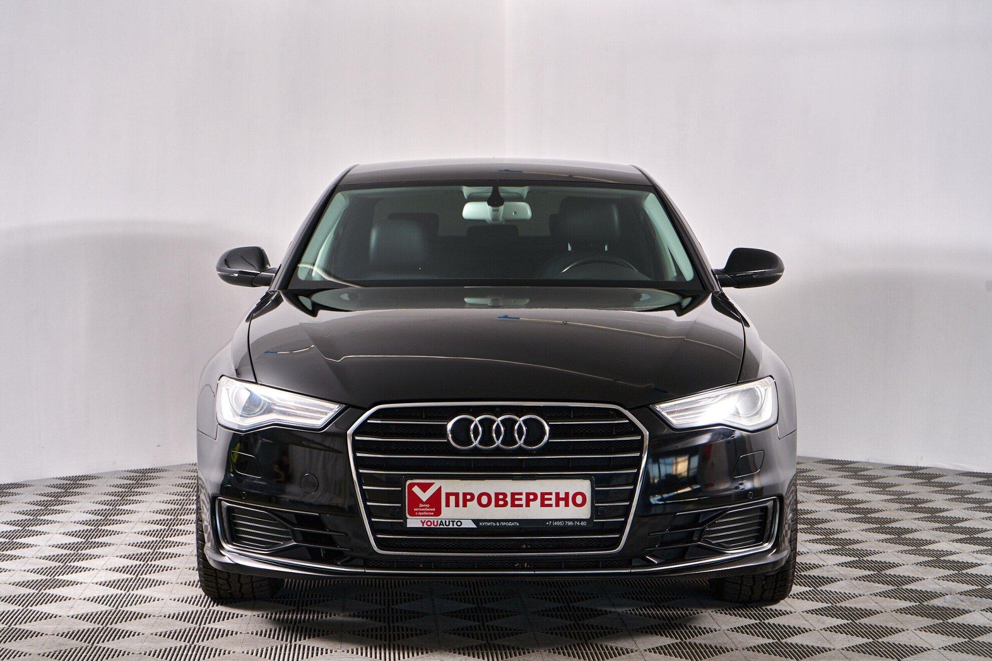Audi A6 2017, черный