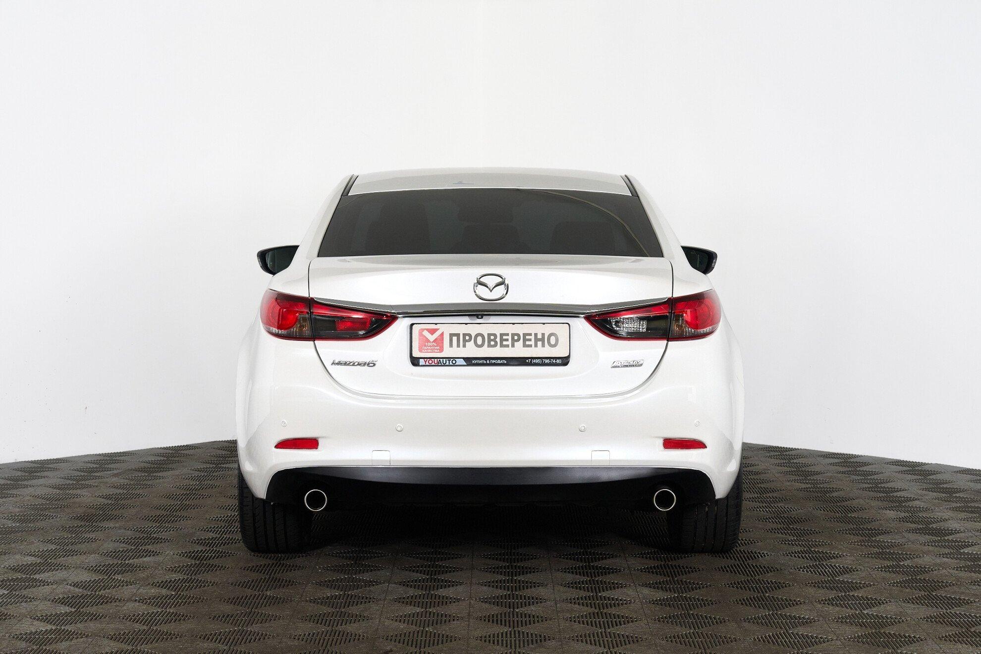 Mazda 6 2014, белый