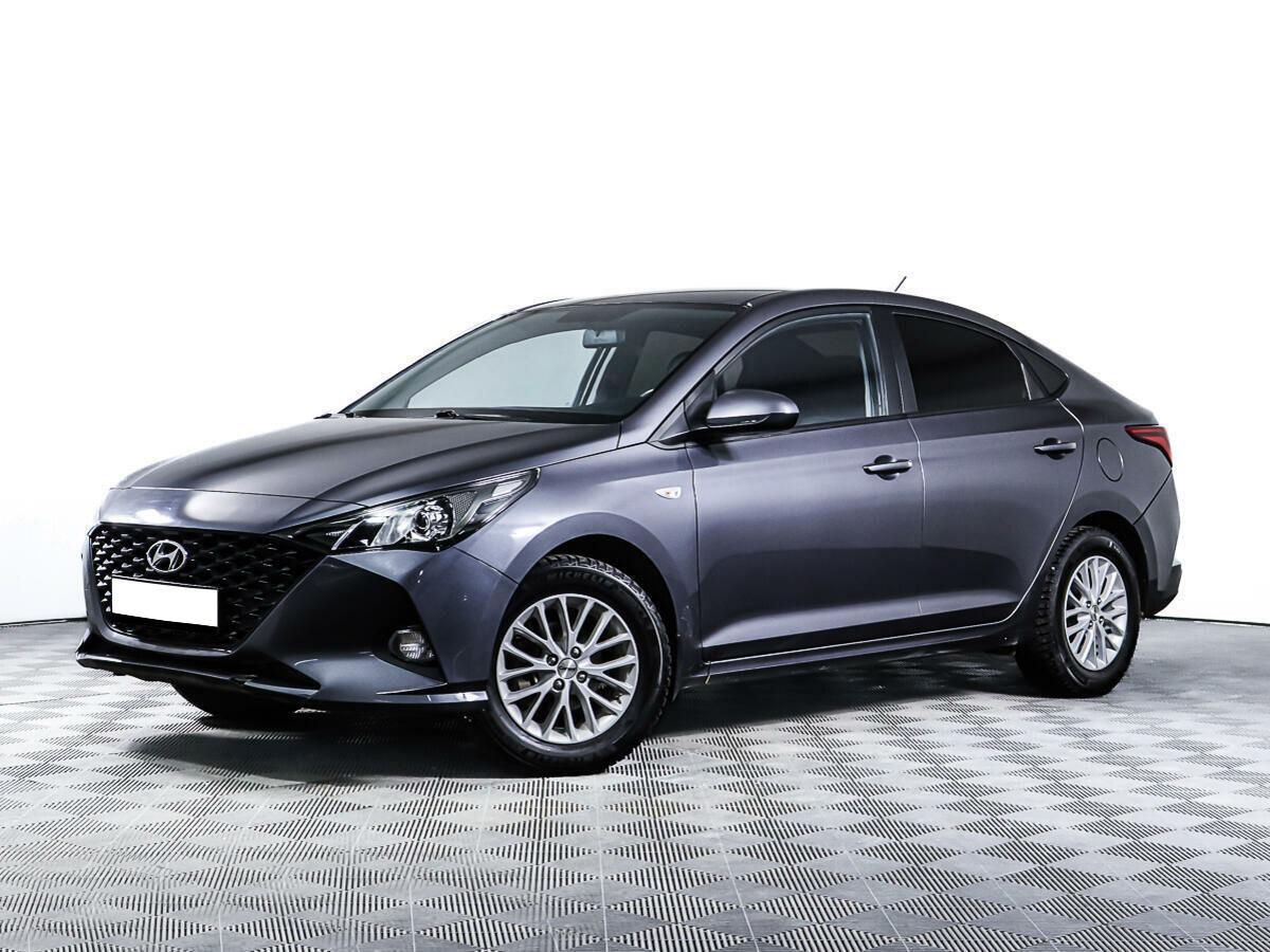 Hyundai Solaris 2022, серый