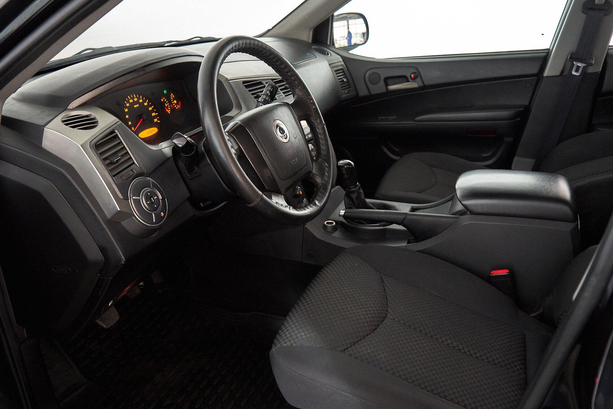 SsangYong Kyron 2013, черный