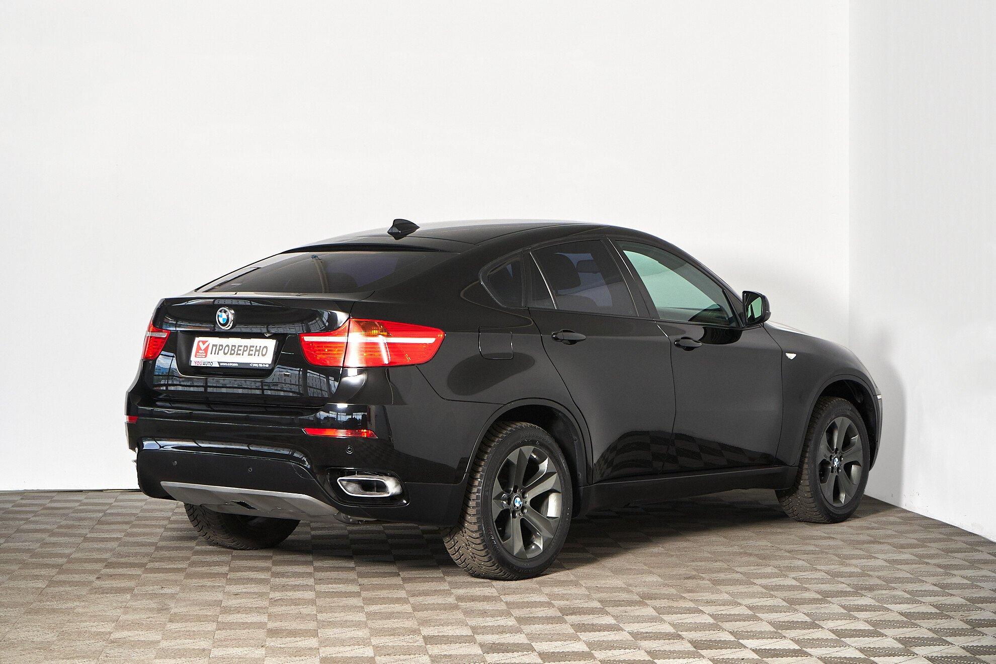 BMW X6 2010, черный