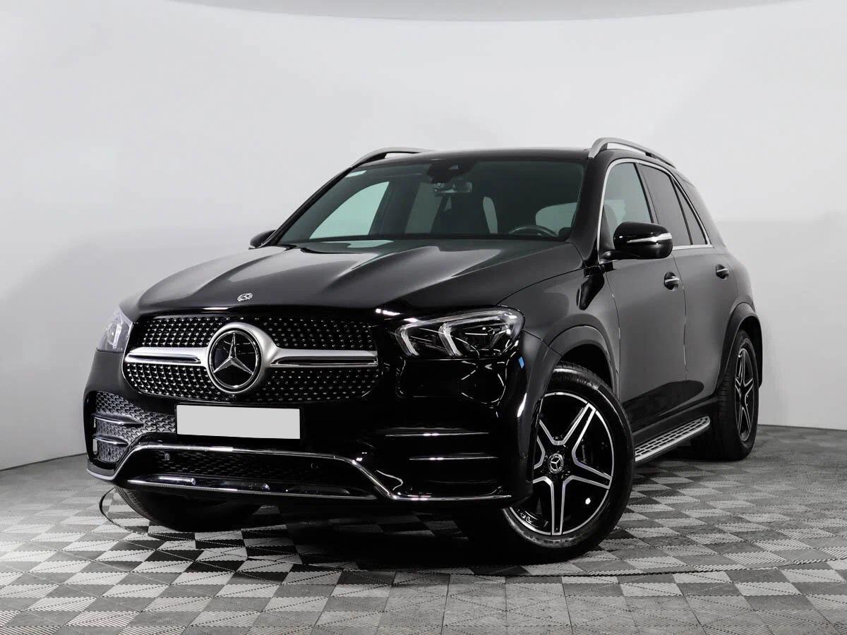 Mercedes-Benz GLE 2022, черный