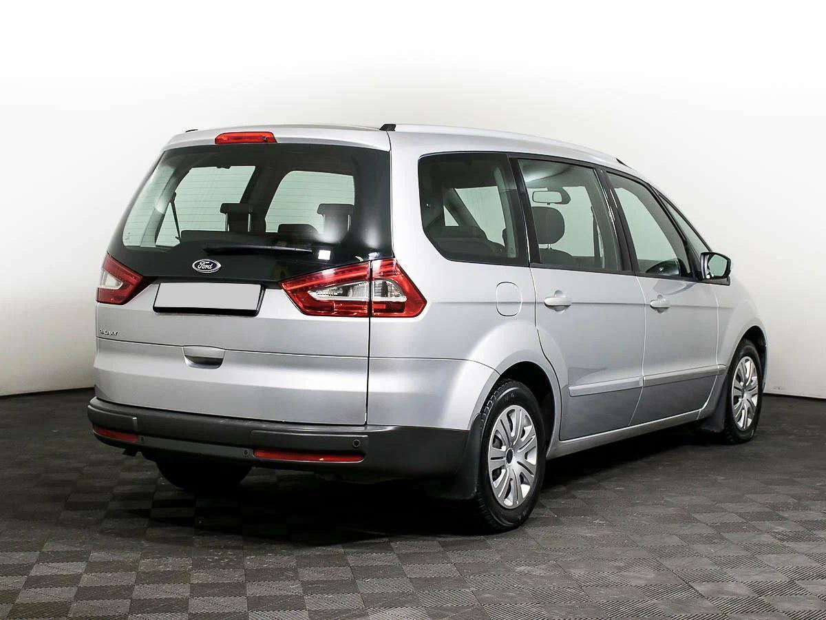 Ford Galaxy 2014, серебряный