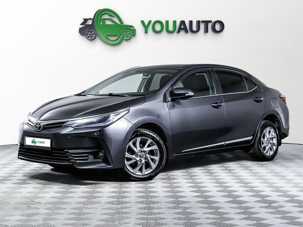 Toyota Corolla 2018, серый