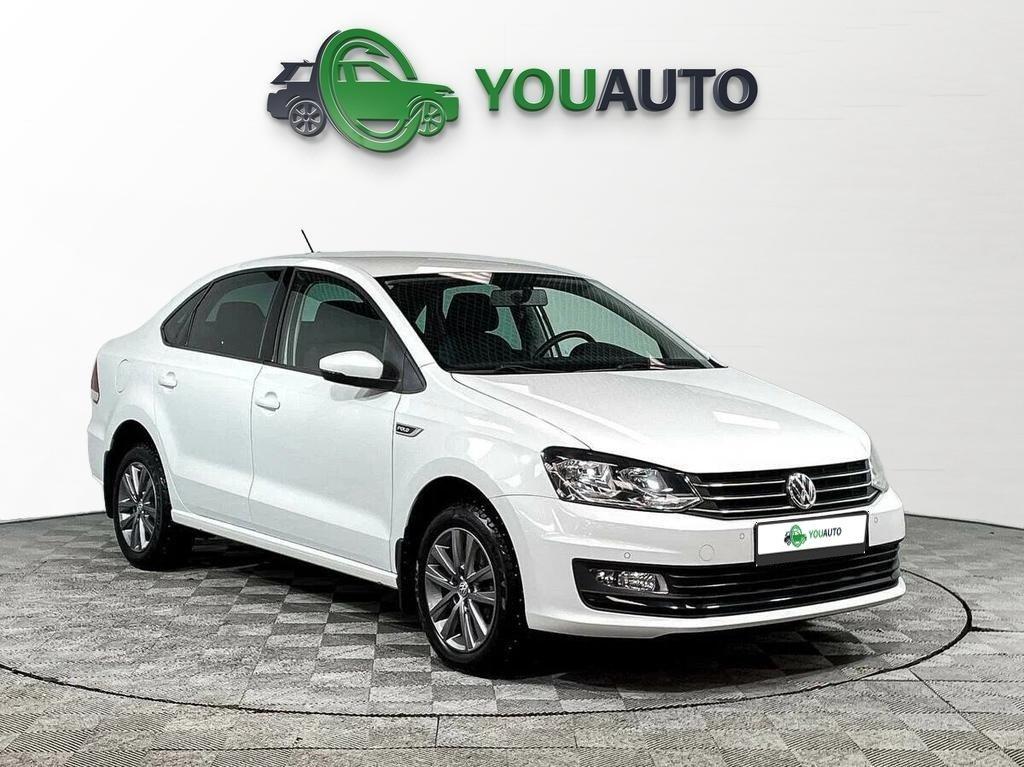 Volkswagen Polo 2019, белый