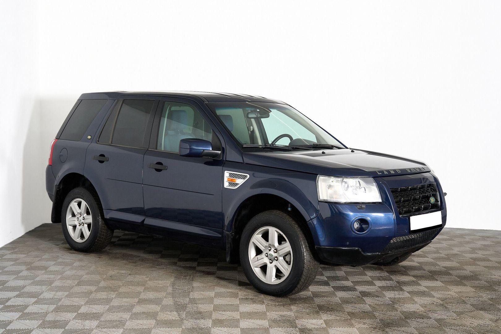Land Rover Freelander 2007, синий