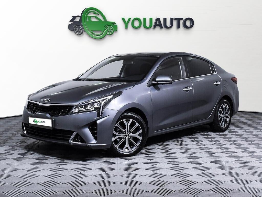 Kia Rio 2021, серый