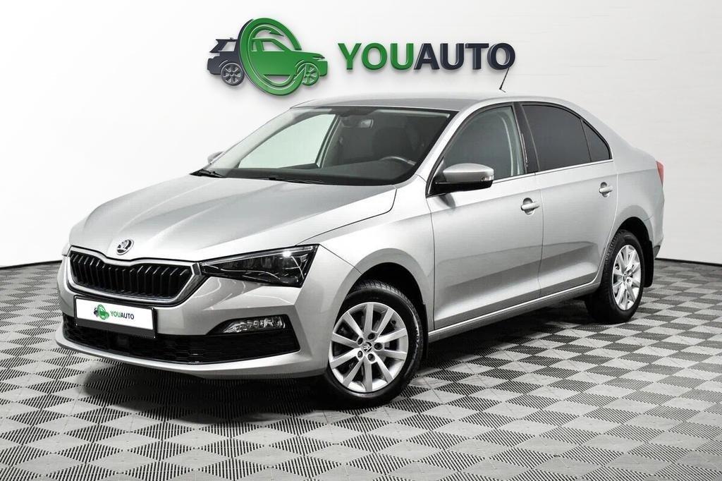 Skoda Rapid 2021, серебряный