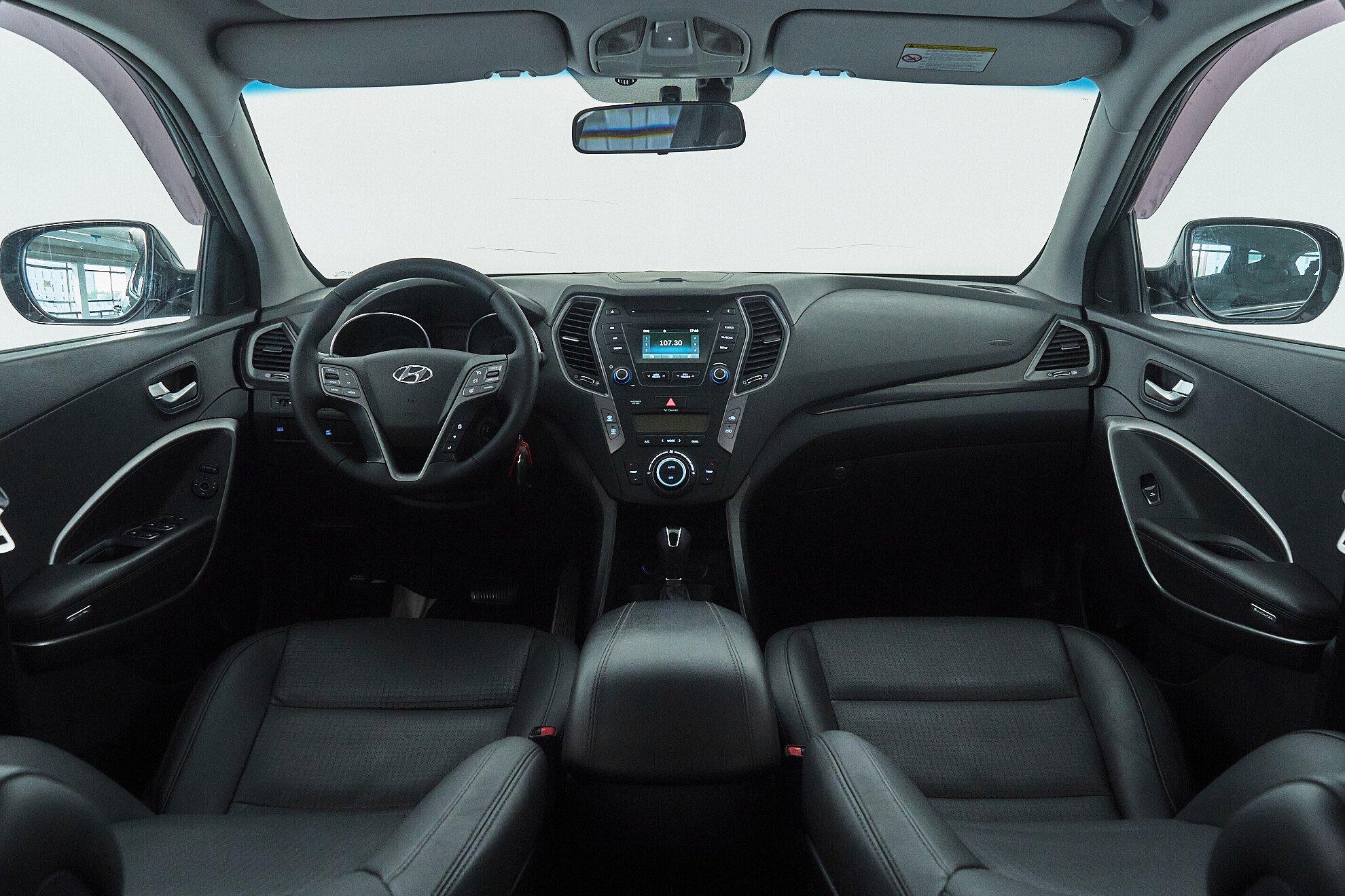 Hyundai Santa Fe 2013, синий