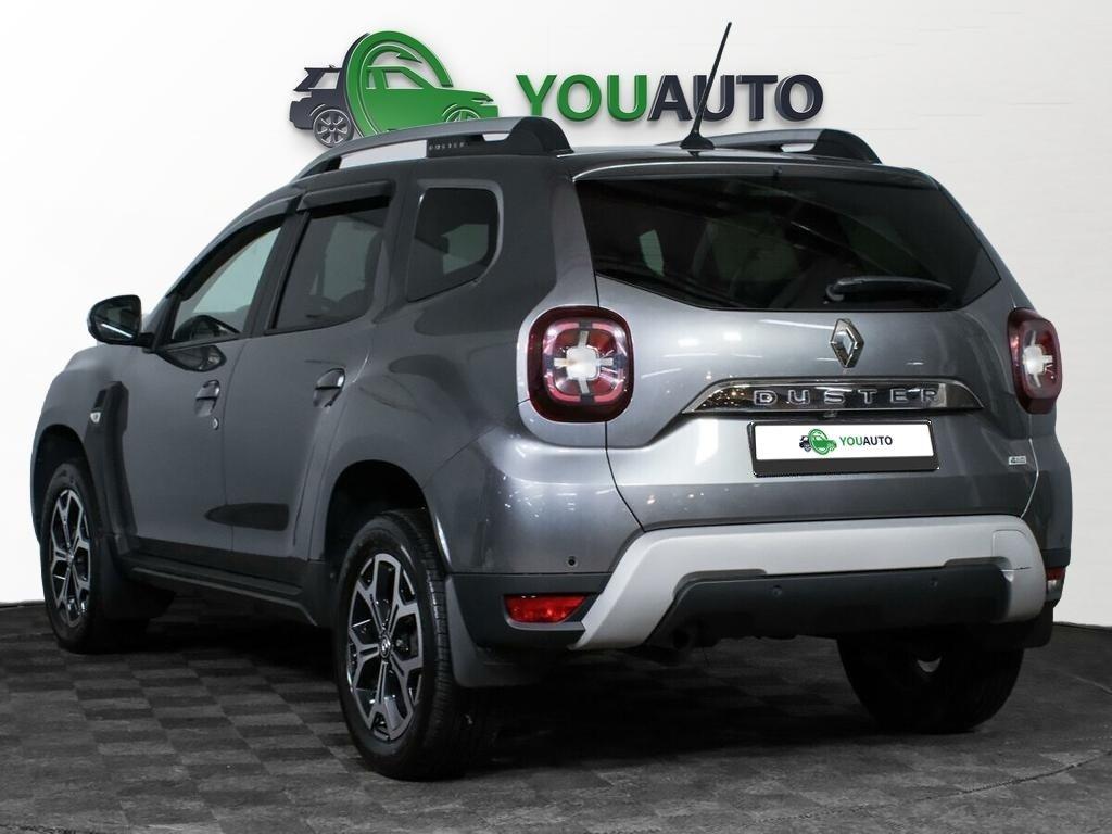 Renault Duster 2021, серебряный