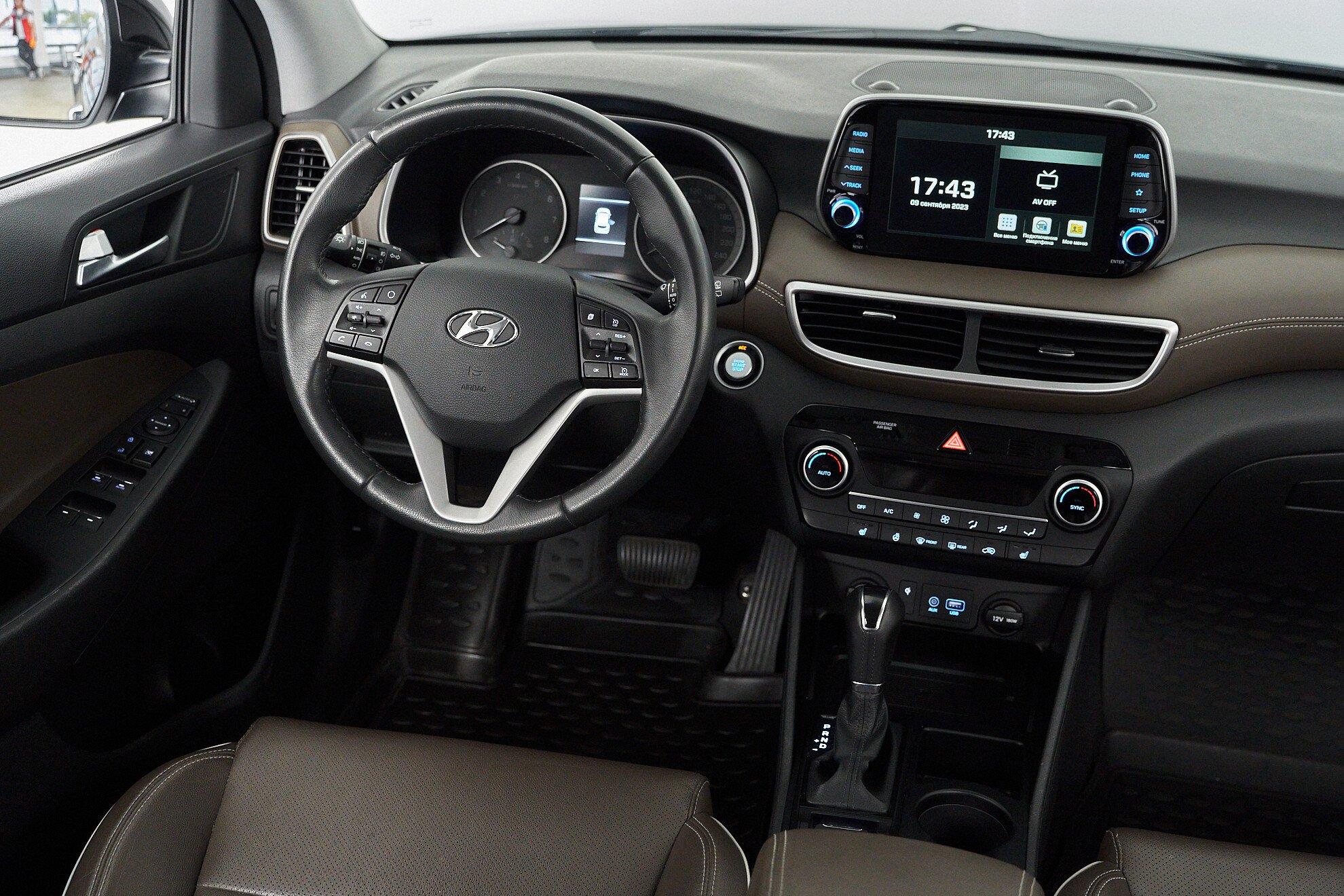 Hyundai Tucson 2020, черный