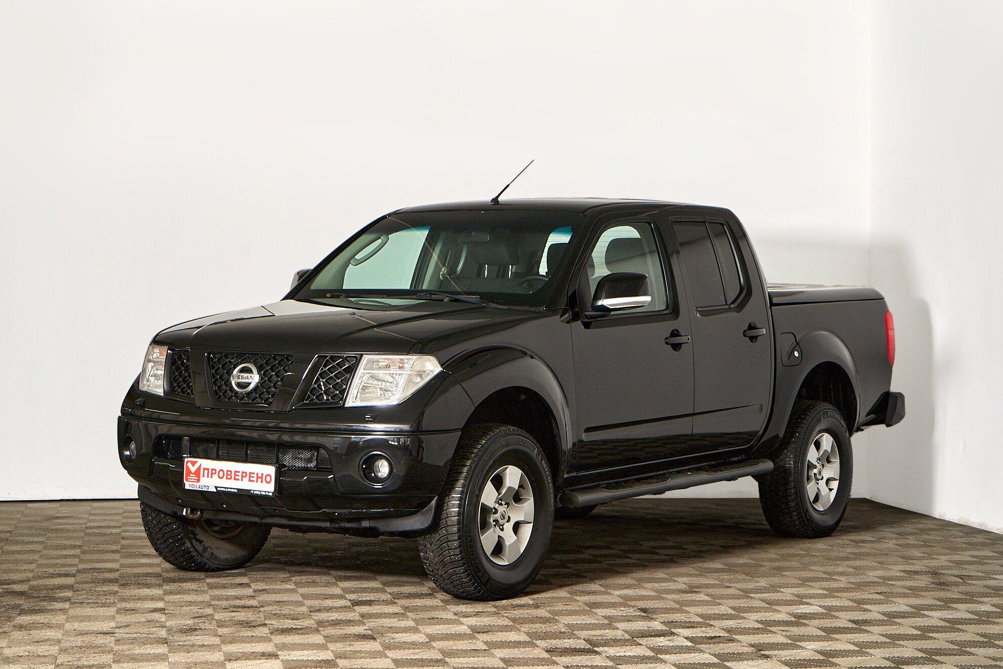 Nissan Navara (Frontier) 2007, черный