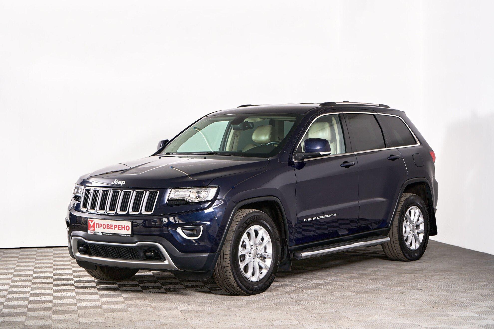 Jeep Grand Cherokee 2014, синий