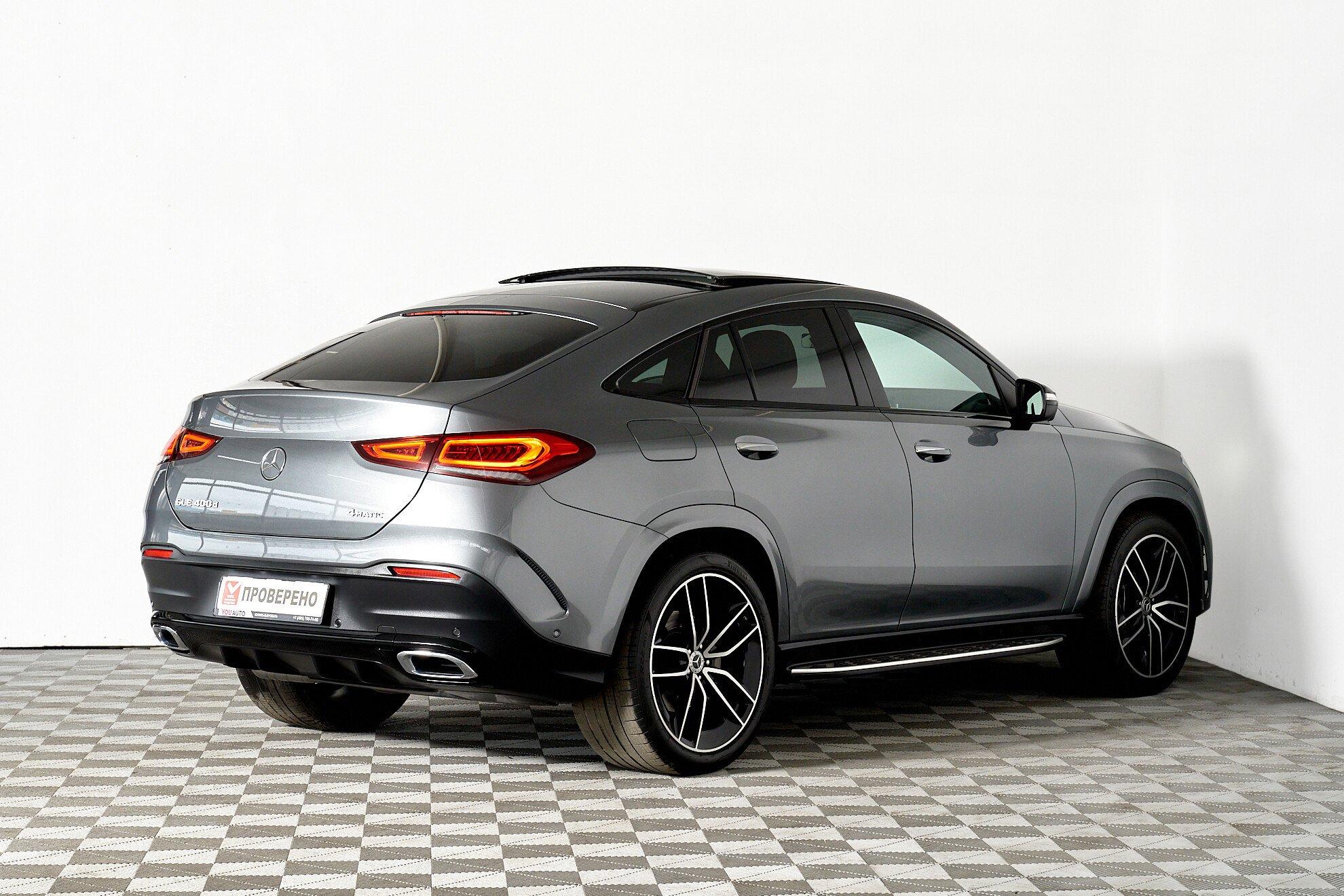 Mercedes-Benz GLE Coupe 2022, серый