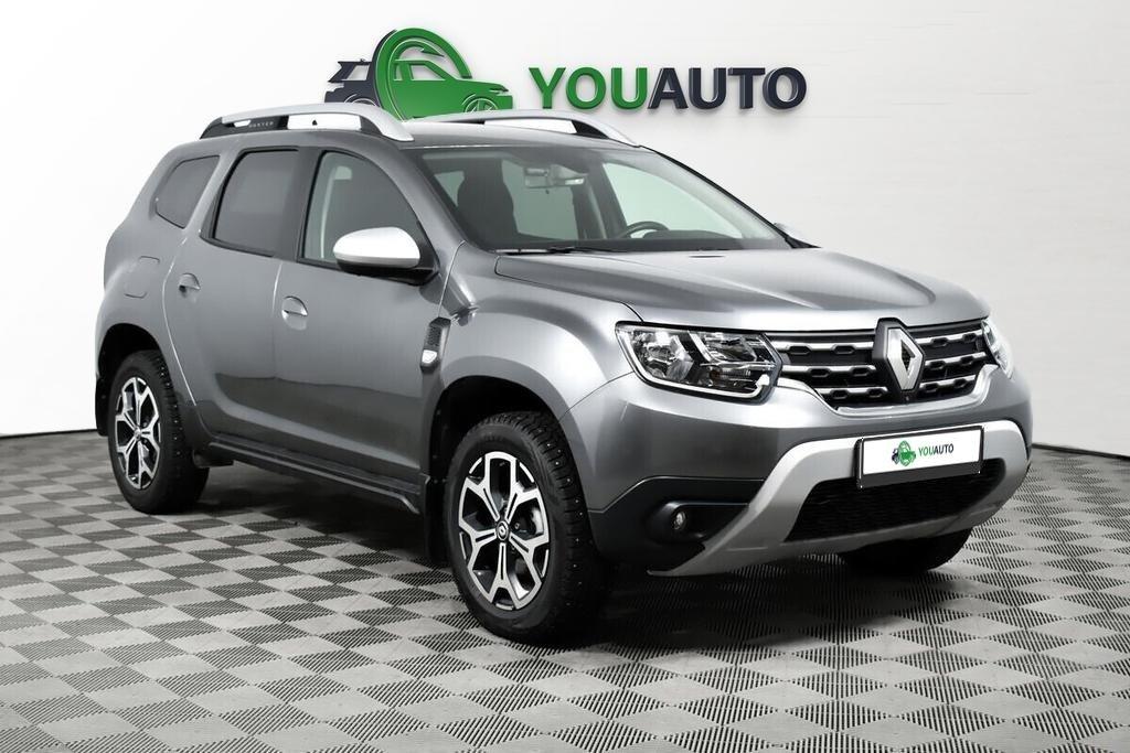Renault Duster 2021, серый
