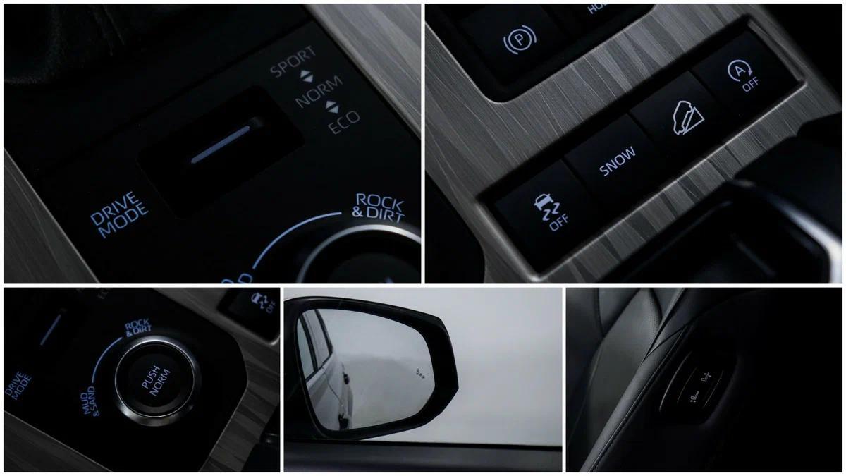 Toyota Highlander 2025, черный