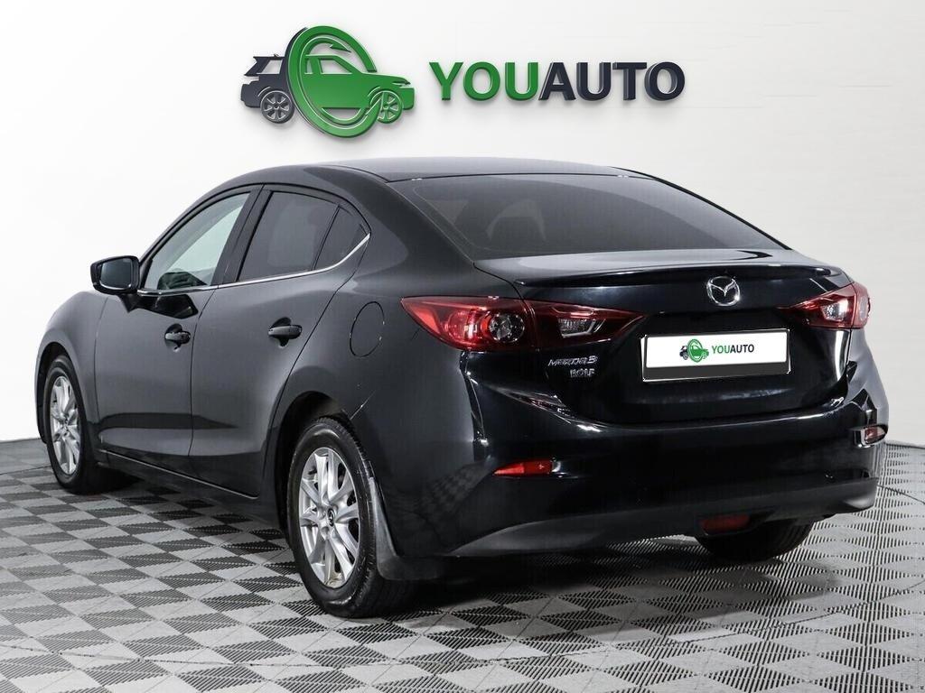 Mazda 3 2018, черный