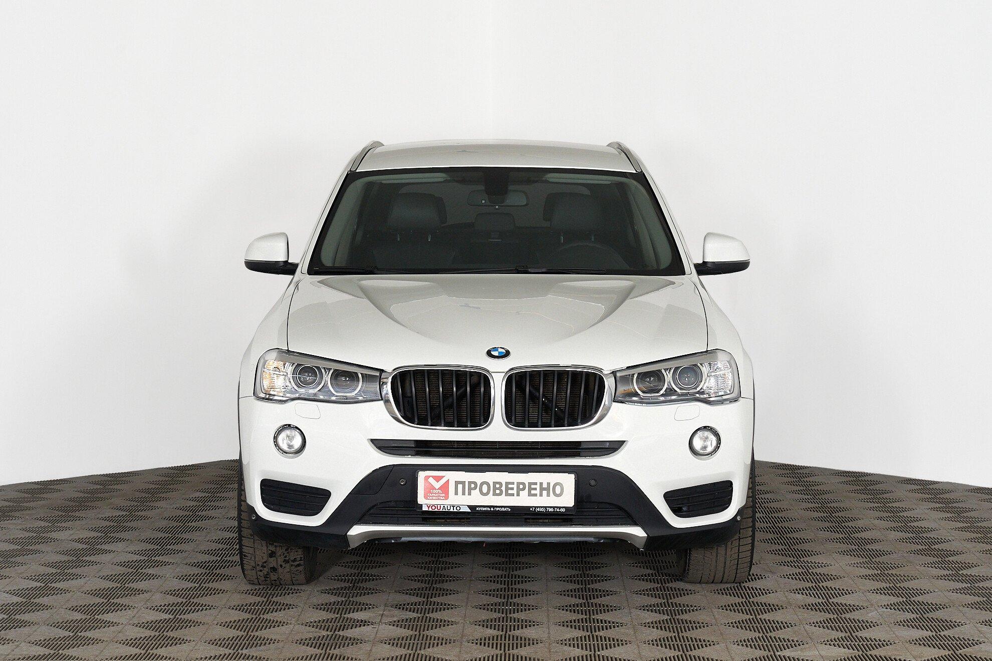 BMW X3 2014, белый