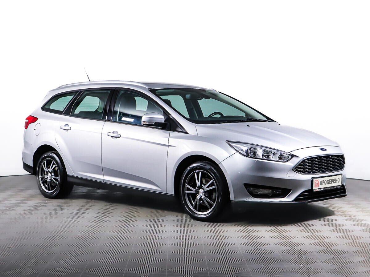 Ford Focus 2018, серебряный