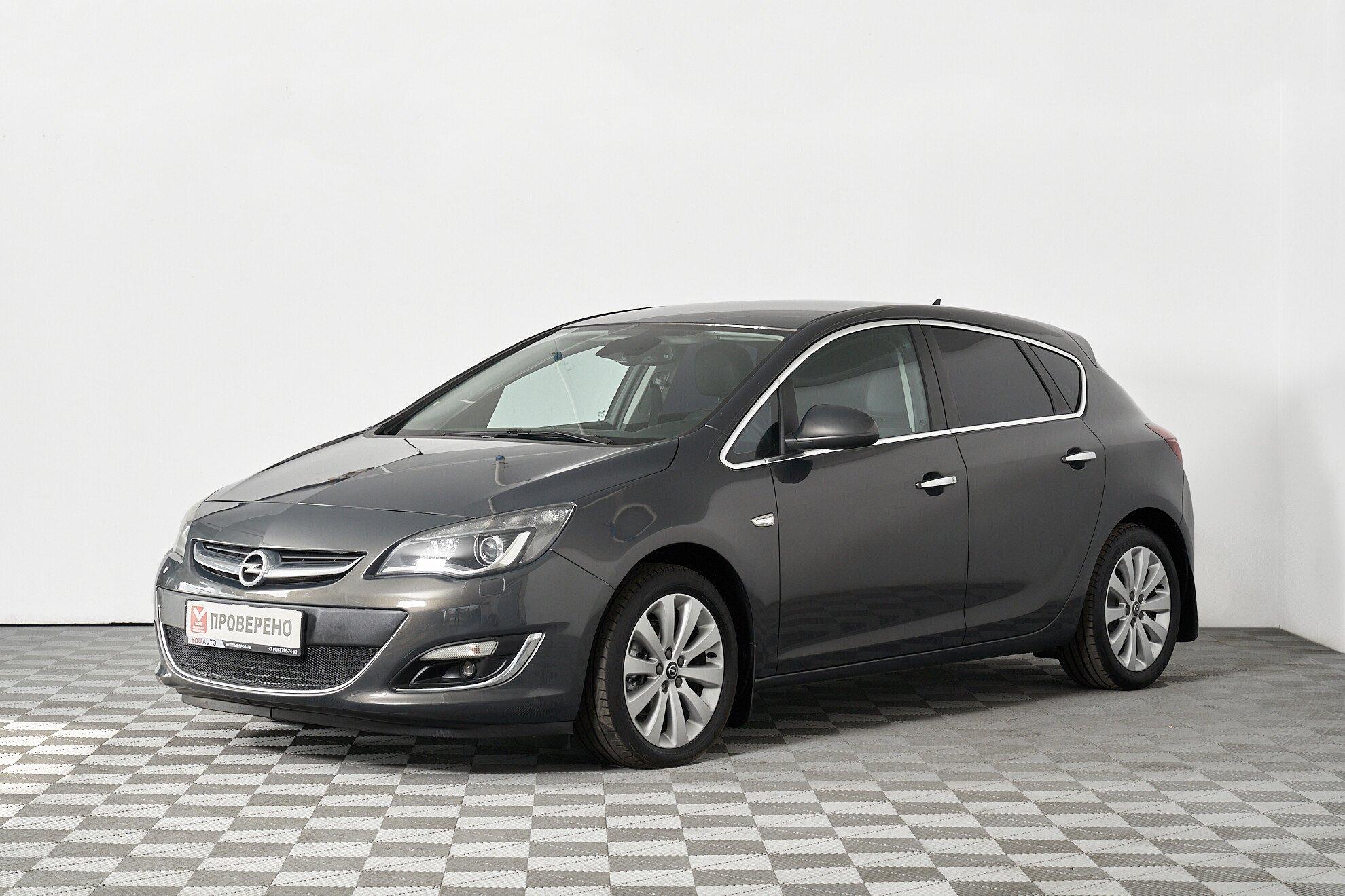 Opel Astra 2013, серый