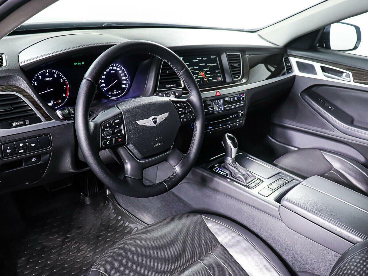 Hyundai Genesis 2014, черный