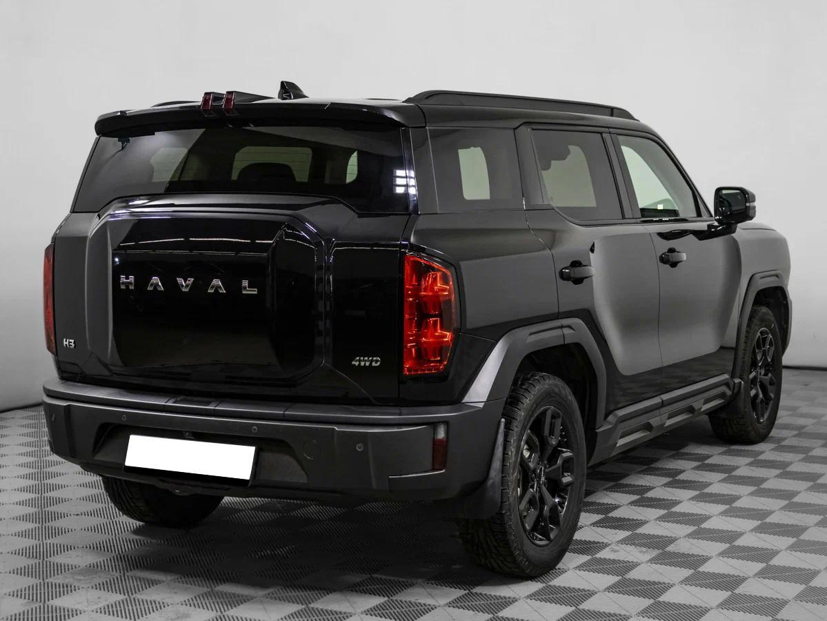 Haval H3 2024, черный