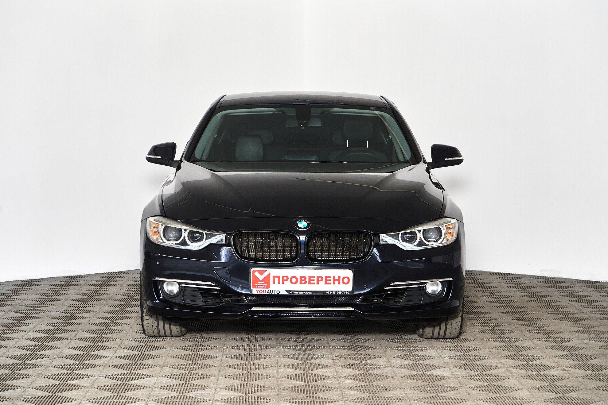 BMW 3 серии 2013, синий