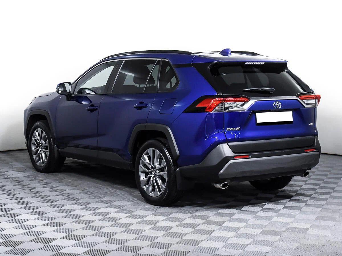 Toyota RAV4 2024, синий