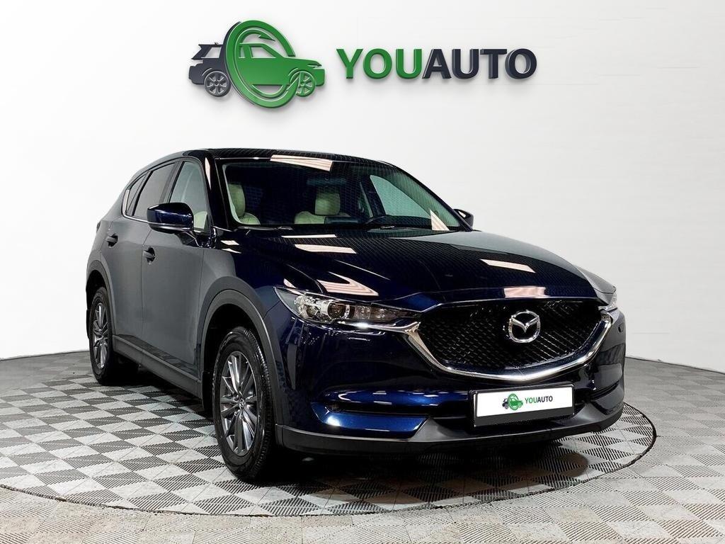 Mazda CX-5 2020, синий
