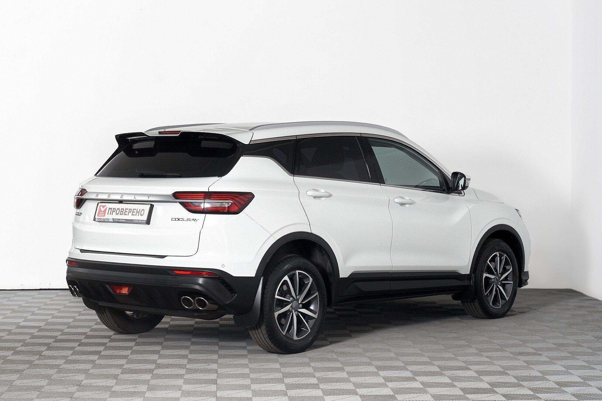Geely Coolray 2021, белый