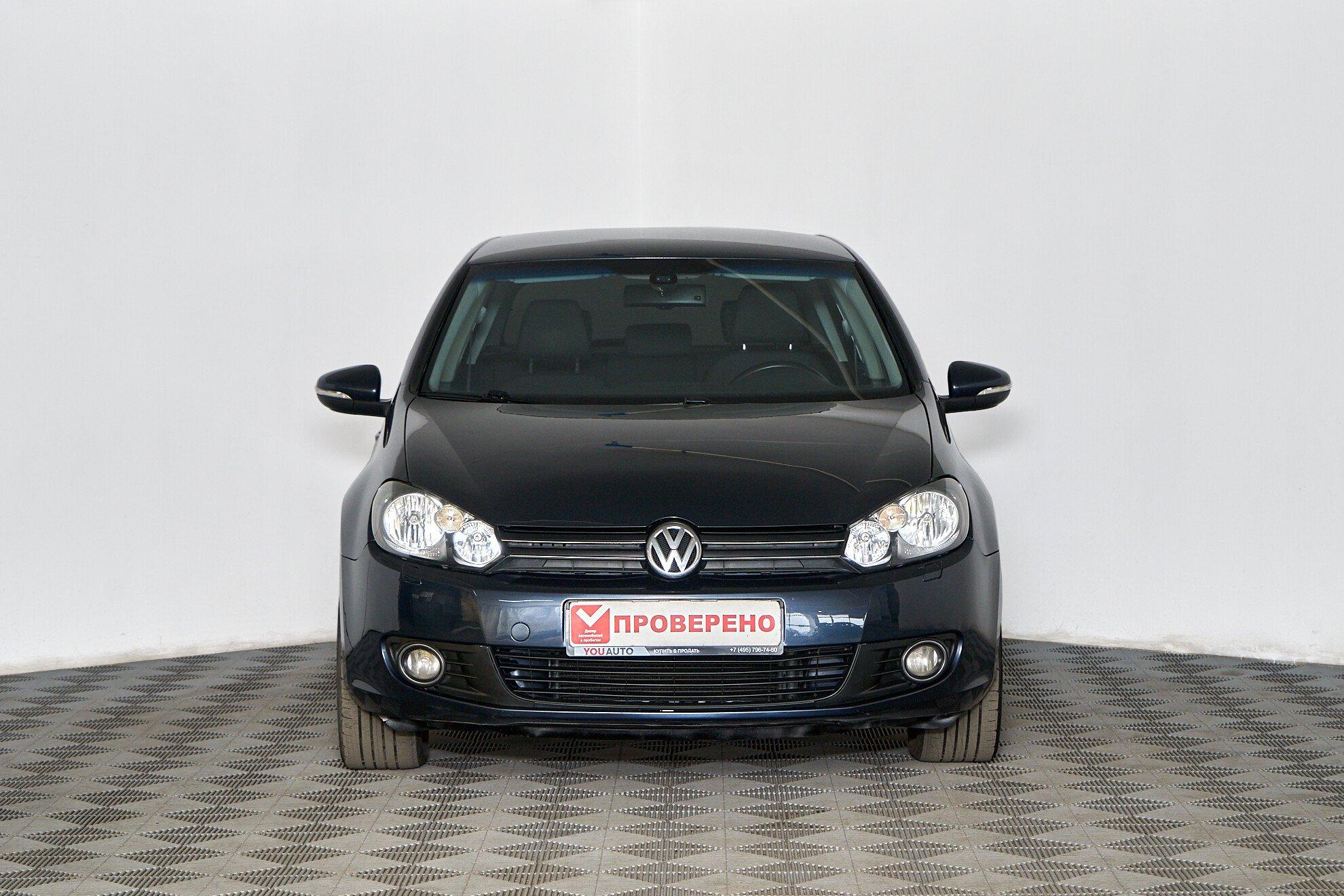 Volkswagen Golf 2011, синий