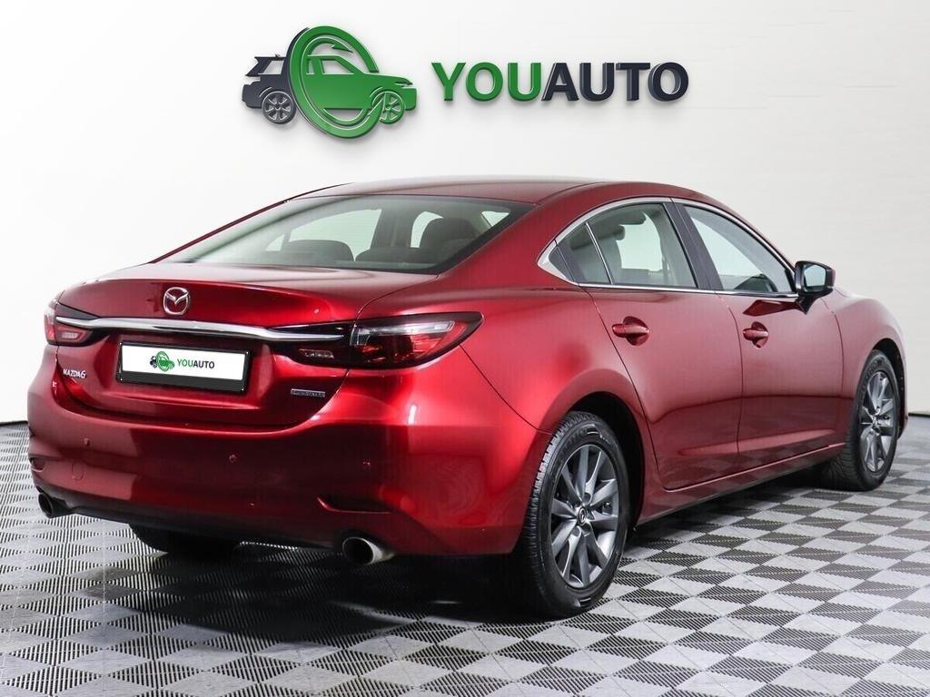 Mazda 6 2019, красный