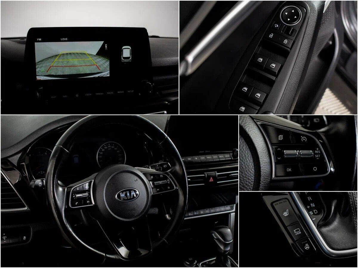 Kia Seltos 2020, черный