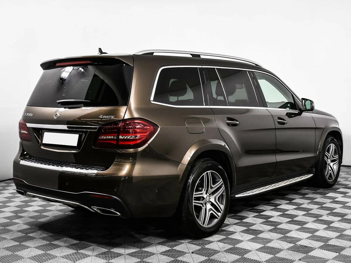 Mercedes-Benz GLS 2016, коричневый