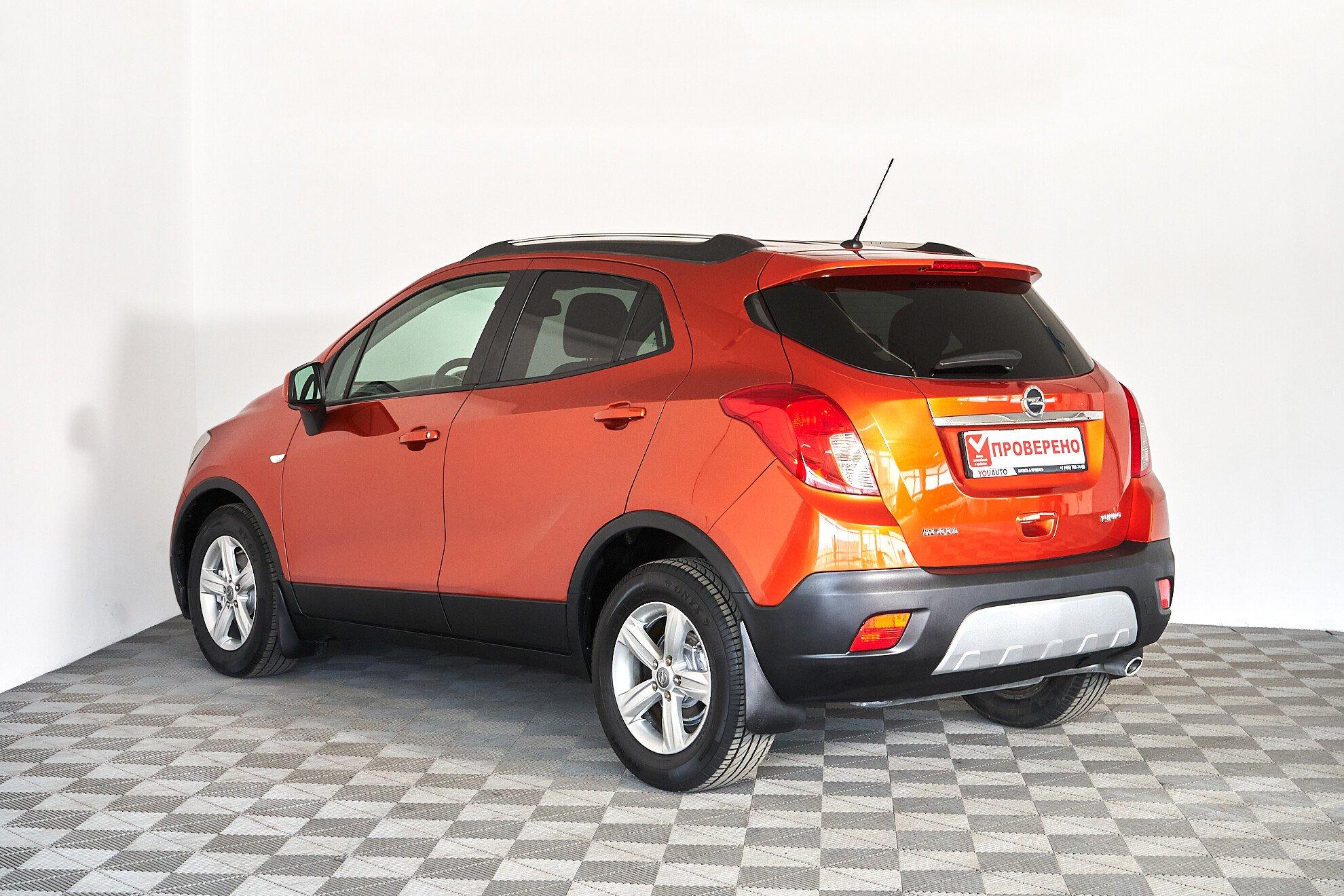 Opel Mokka 2014, оранжевый