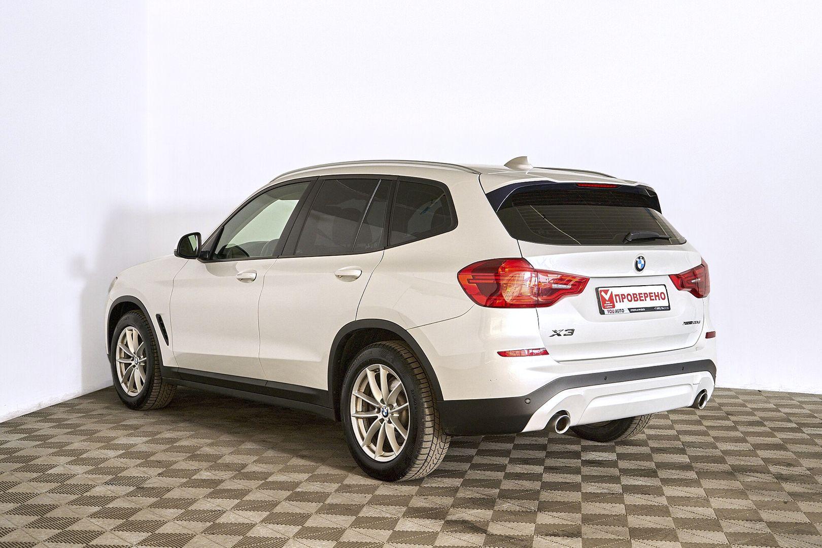 BMW X3 2020, белый