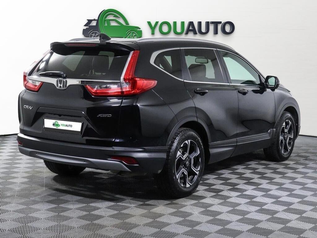 Honda CR-V 2018, черный