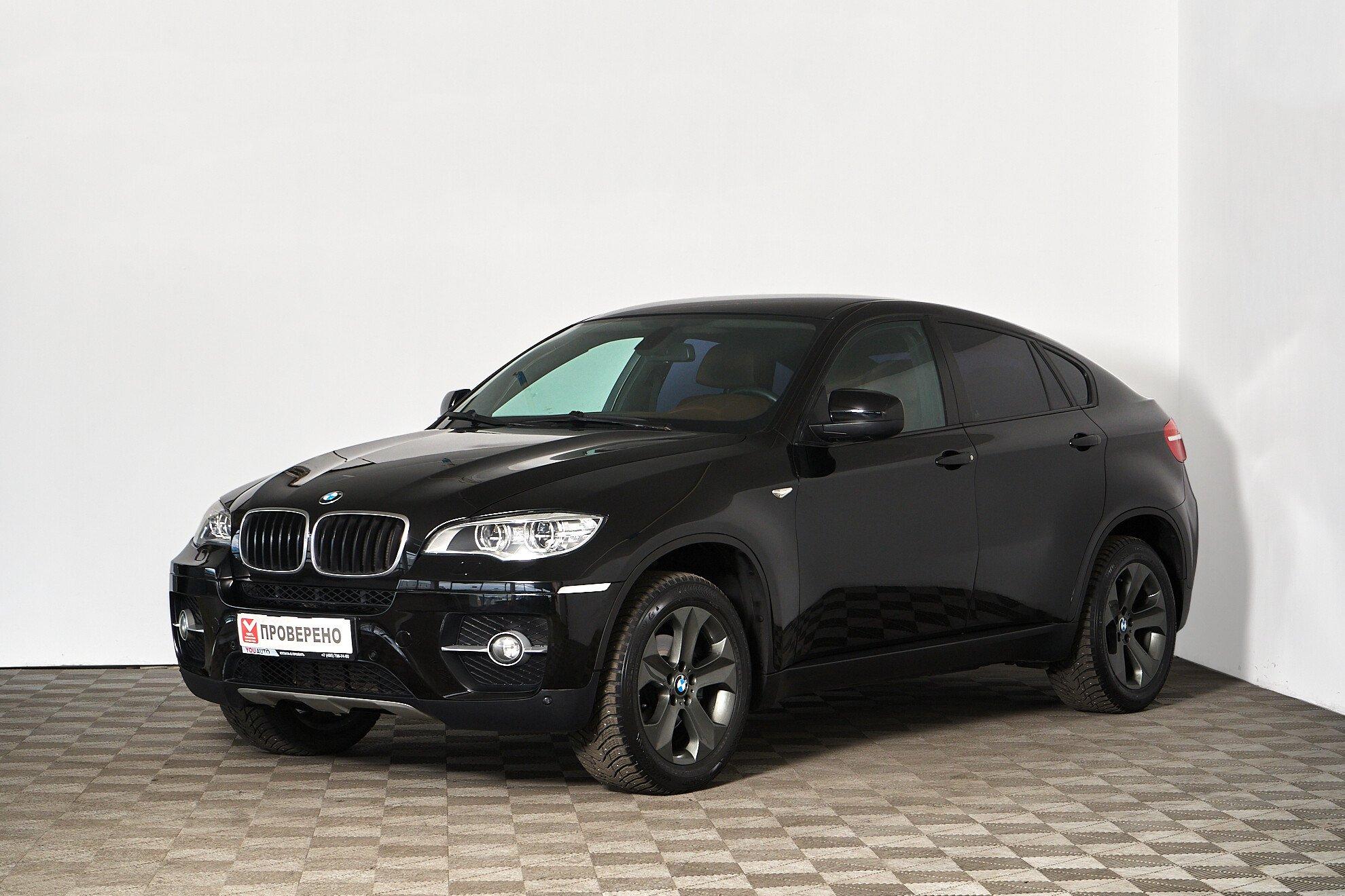 BMW X6 2010, черный