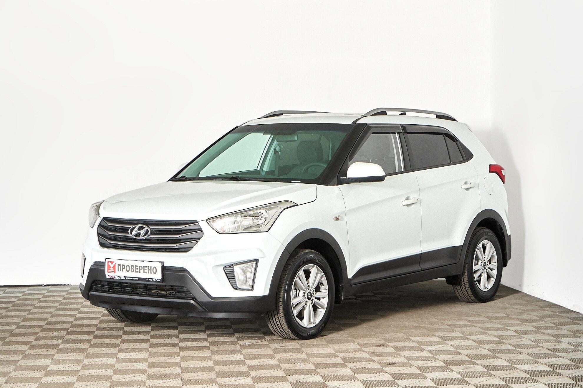 Hyundai Creta 2017, белый