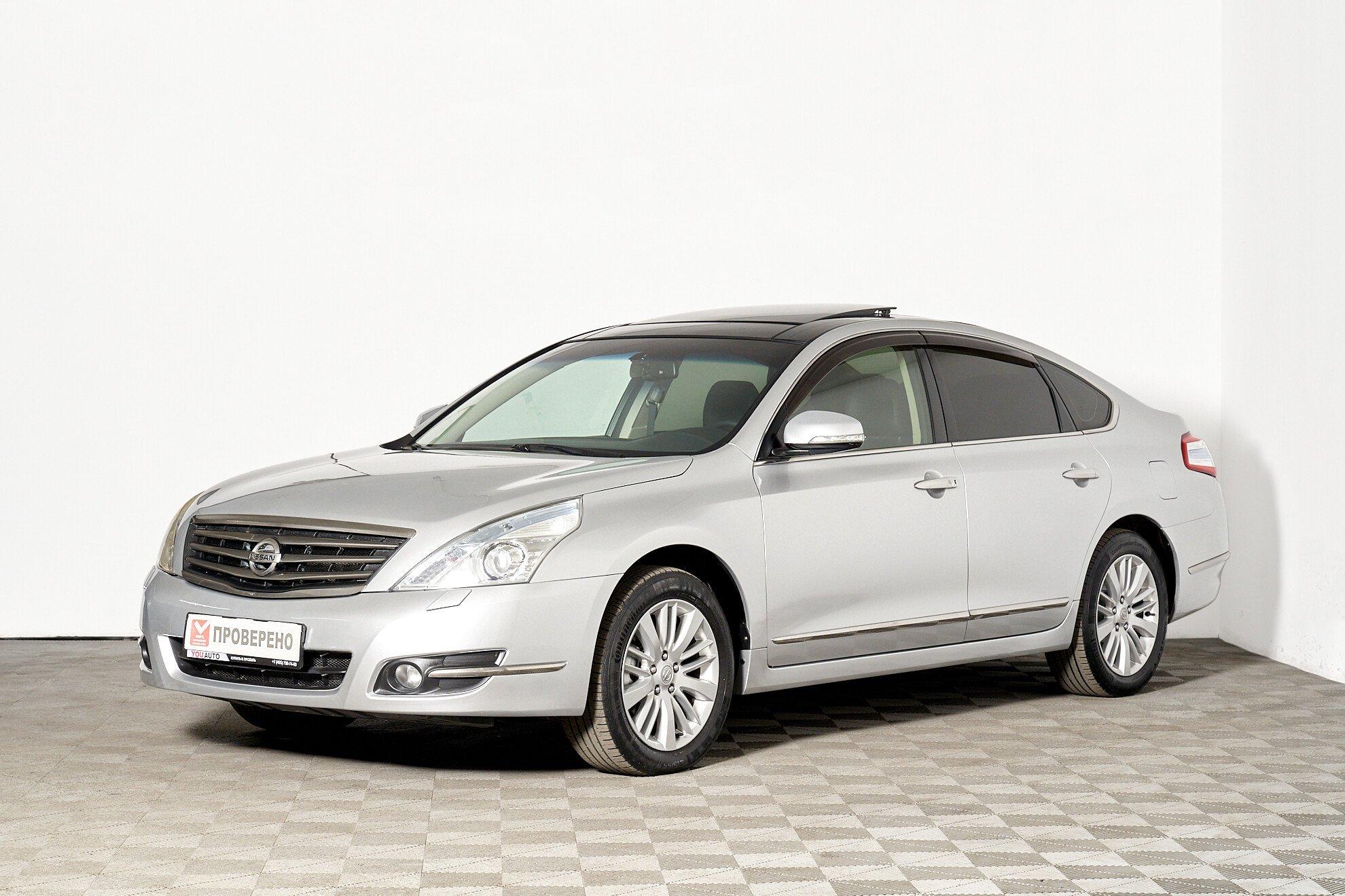 Nissan Teana 2012, серебряный