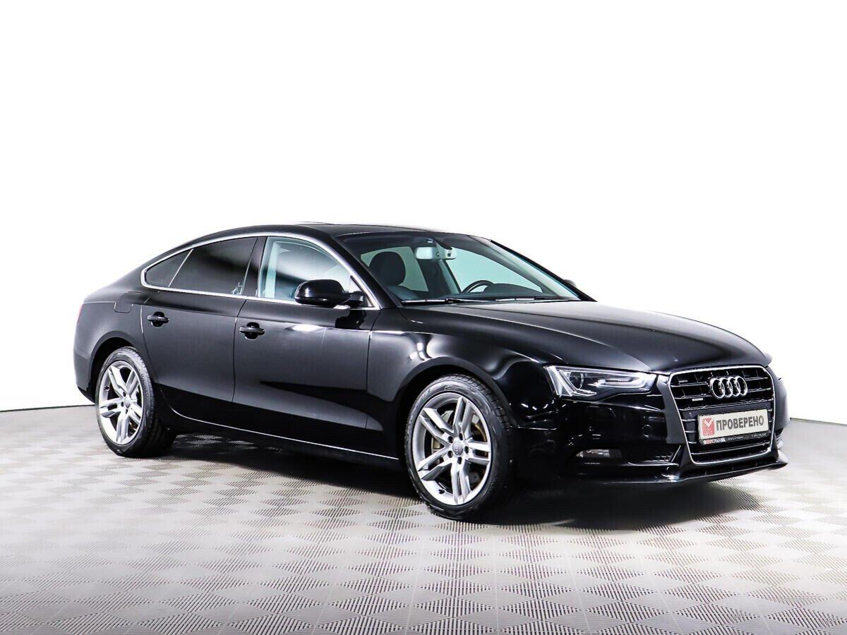 Audi A5 2014, черный