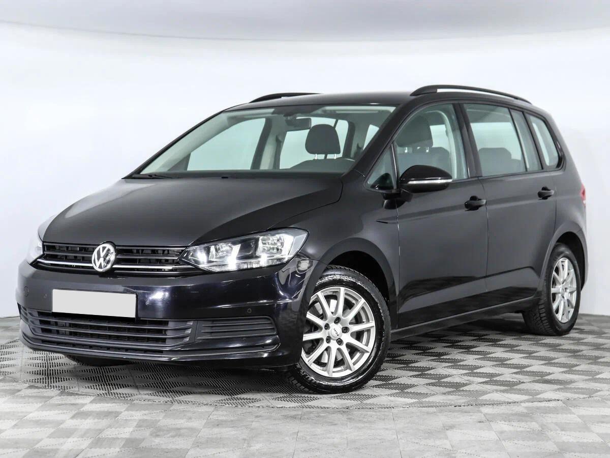 Volkswagen Touran 2018, черный
