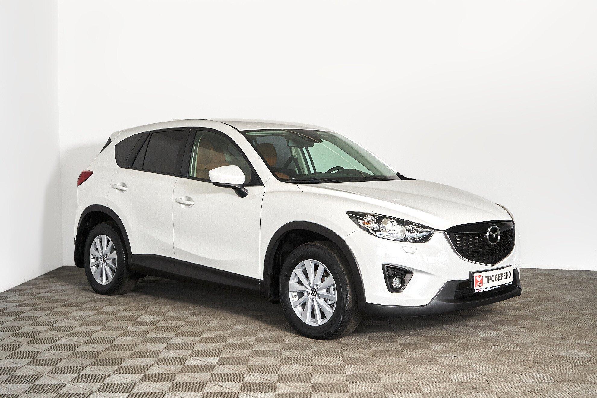 Mazda CX-5 2013, белый
