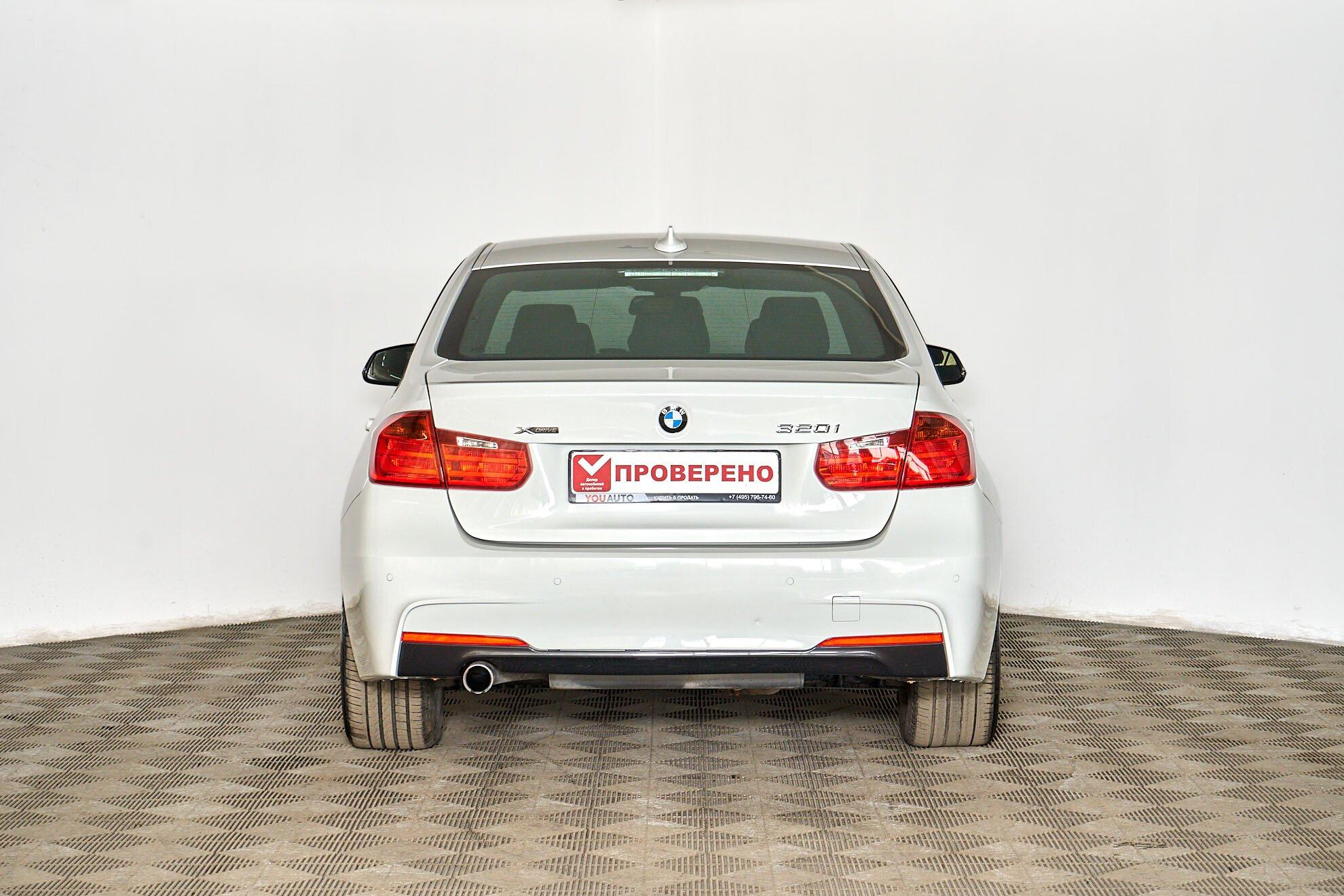 BMW 3 серии 2014, белый